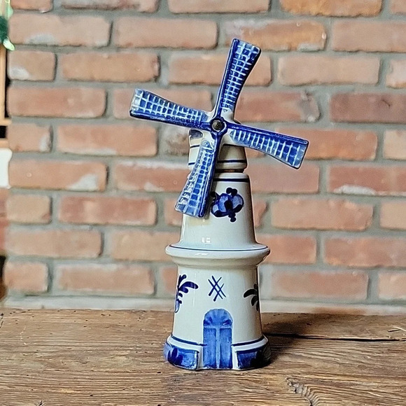 VINTAGE DELFT DUTCH LIQUOR BOTTLE - Picture 1 of 7